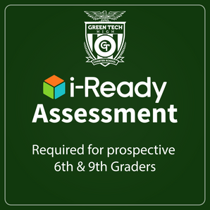 اختبار iReady لطلاب الصف السادس والتاسع المحتملين فقط