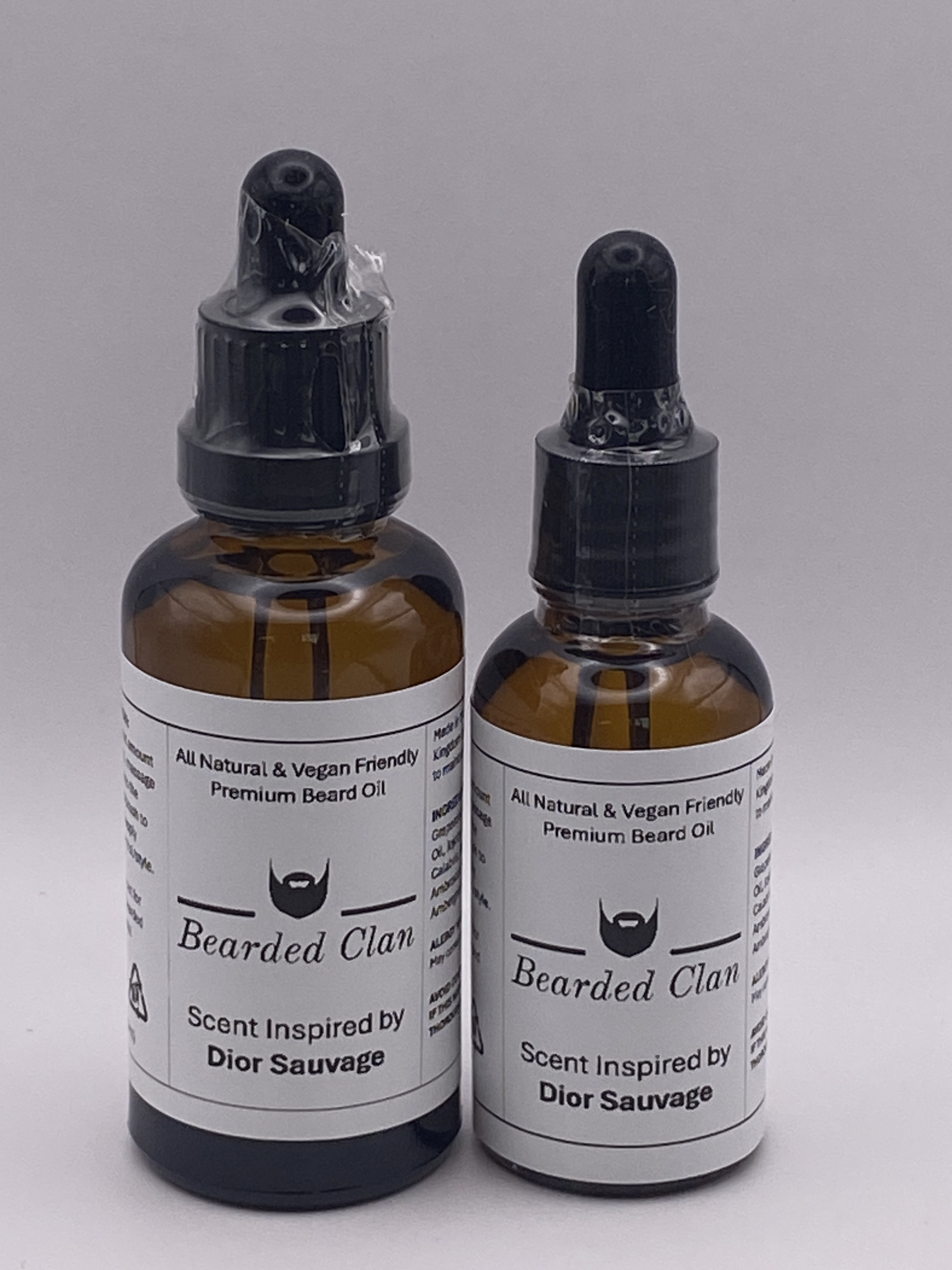 Beard Oil Inspired by Dior Sauvage 30ml