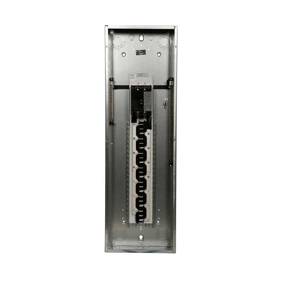 Thumbnail: Eaton 3BR4242B200 3-Phase 4 Wire Main Circuit Breaker Load Center 42 Circuits
