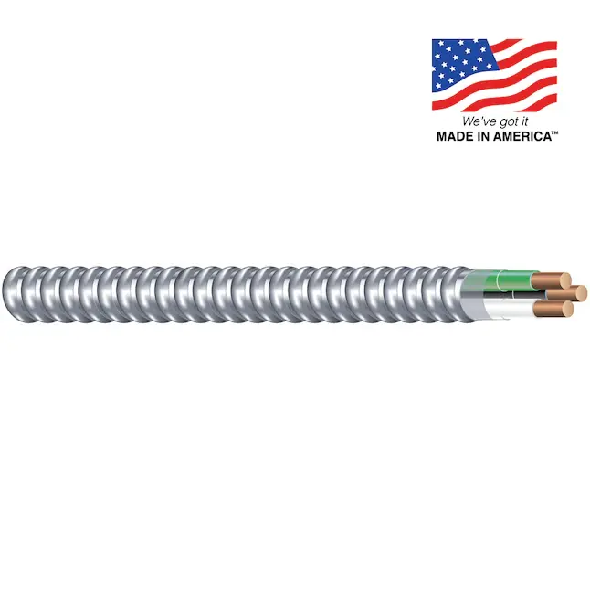 Thumbnail: Southwire Armorlite 250-ft 12 / 2 Solid Aluminum Mc Cable