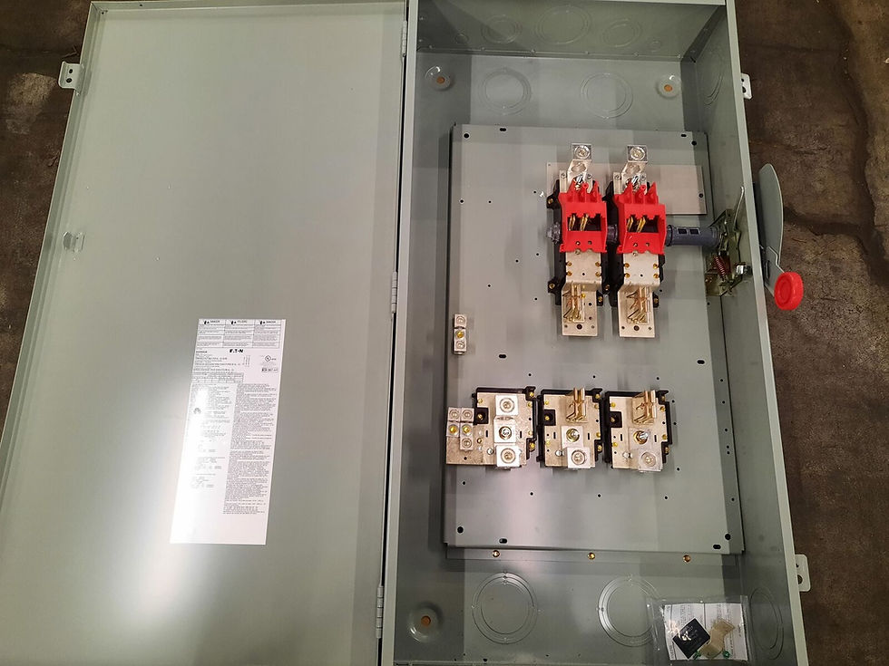 Thumbnail: Eaton NSB DG225NGK Safety Switch General Duty 2P 400A 240V 50/60Hz Fusible w/ Ne