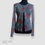 Thumbnail: Koji Grey Cheetah Printed Sheer Mesh Button-Up - Size M