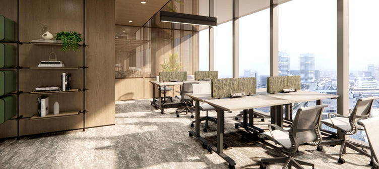 serviced office coworking space in BGC - Six Neo near 5th Avenue PSE Tower Shangrila at the Fort - PEZA
