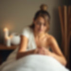 Woman receiving a massage