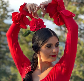 Flamenco Dancing! Mariana is originally from Aibonito, Puerto Rico. She started her flamenco journey at 13 years old under Antonio Santaella with whom she studied for more than 15 years and also joined his dance company, Mosaico Almudéjar. She also studied with well known artists and teachers. She currently lives in Colorado and continues to learn and perform under Maria Vazquez and and travels to perform with Benito Garcia and his company in Japan.