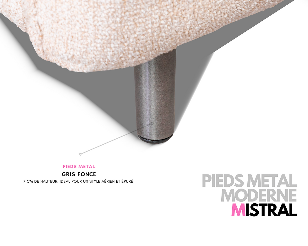 Miniature : Canapé convertible MISTRAL couchage quotidien