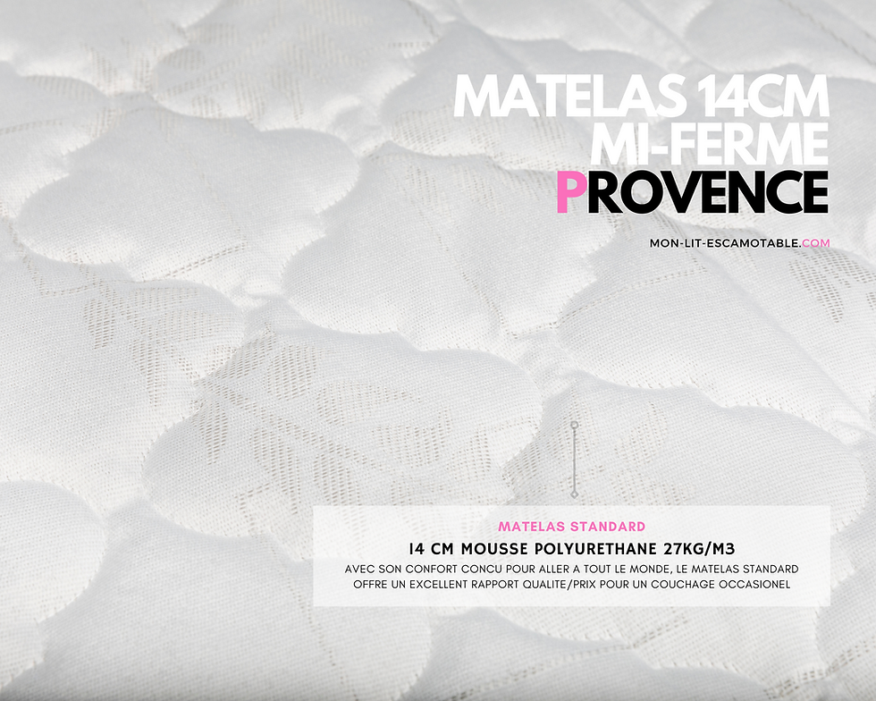 Miniature : Canapé convertible PROVENCE couchage occasionnel
