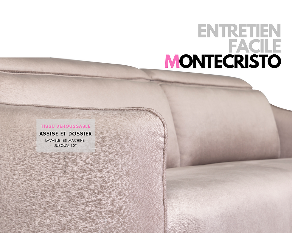 Miniature : Canapé convertible MONTECRISTO couchage quotidien