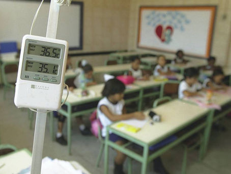 Vereador Marcos Vieira propõe medidas para mitigar o calor nas Escolas