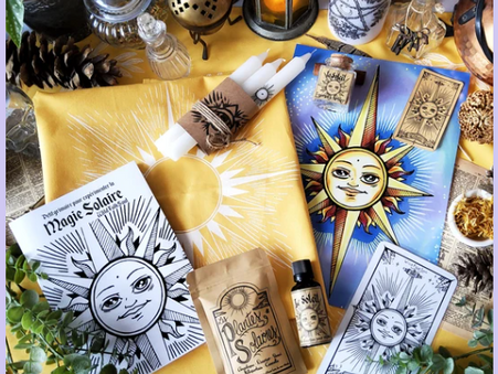 Boîtes magiques Lune & Soleil sur WildFolkSoul