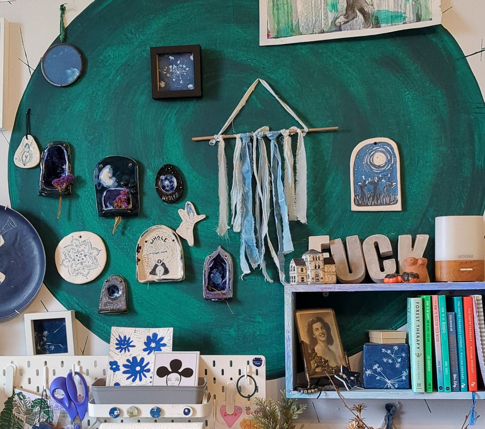 Thumbnail: LAGOON Altar - ceramic wall hanging