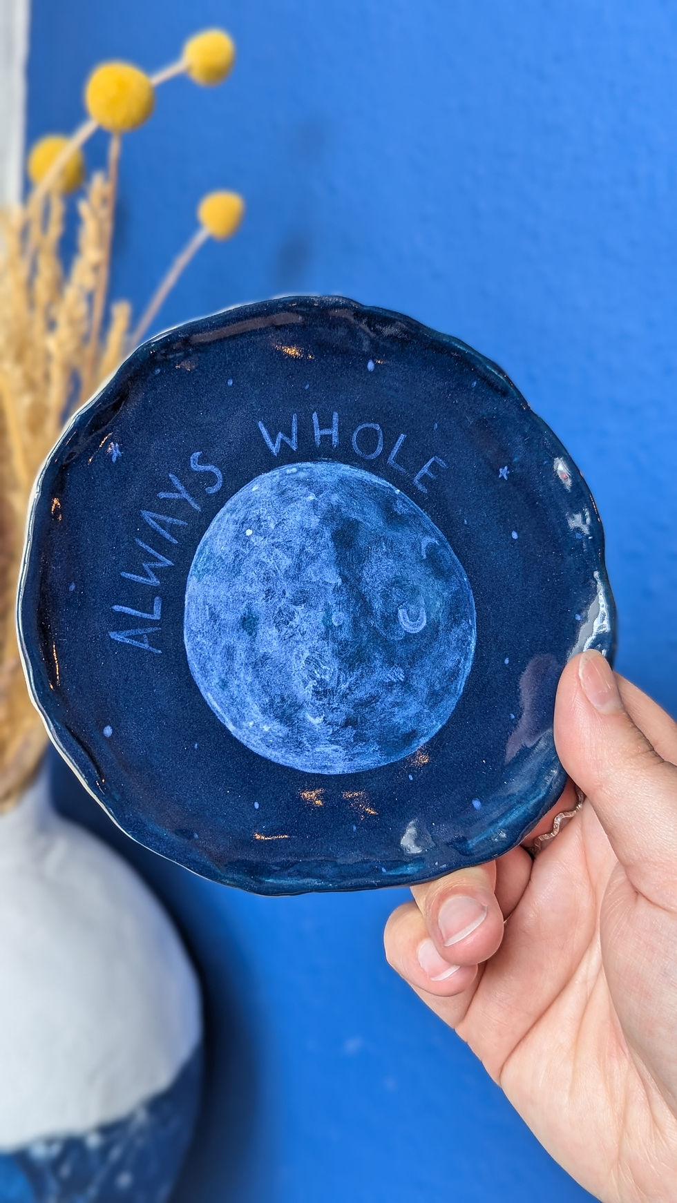 Thumbnail: Decorated Side Plates - Wren Pottery collaboration (Homewares, Painted Ceramic)