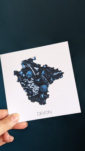 Devon Library Card DEVON Cards | Liberty Feist Studio