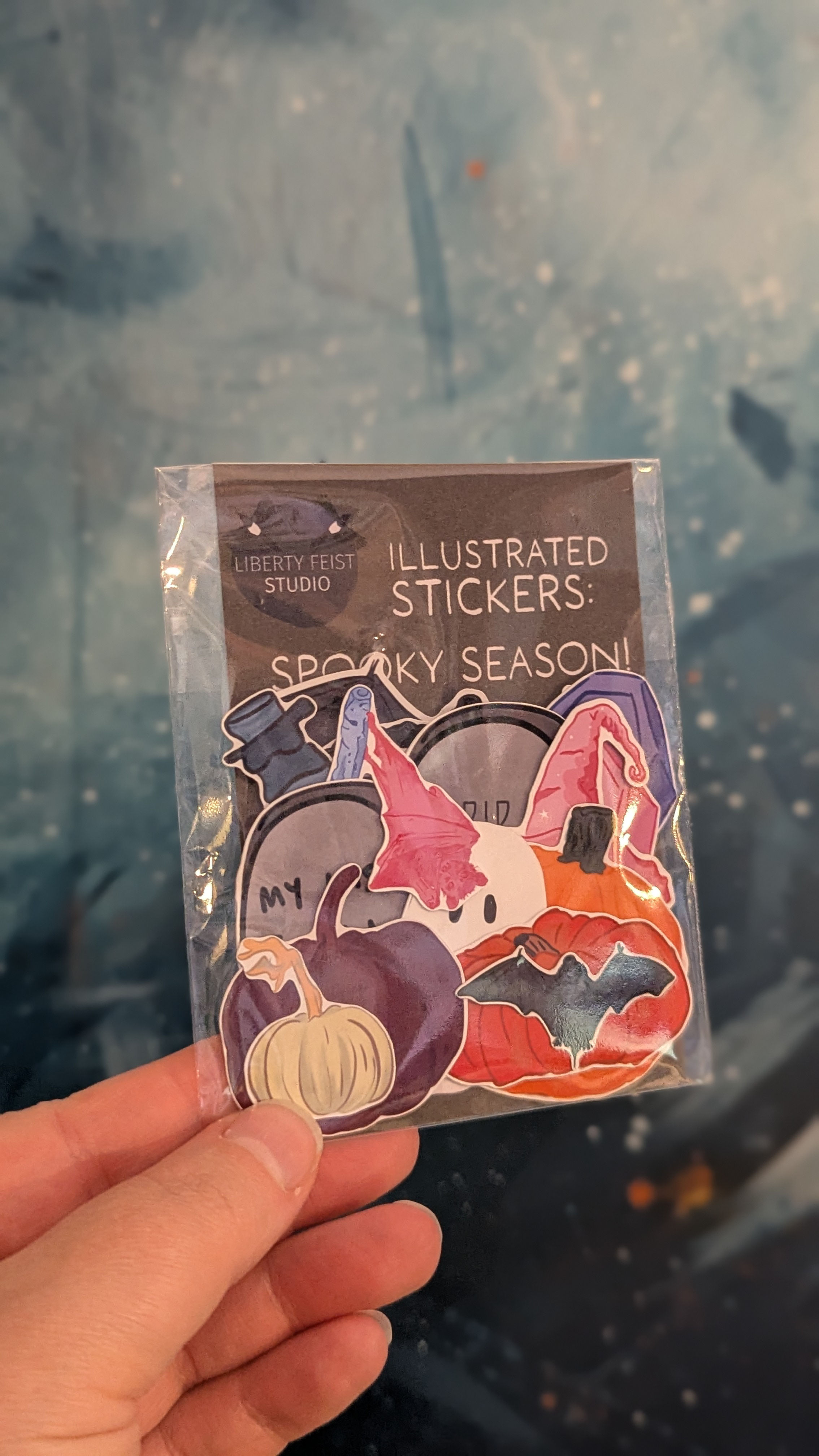 Illustrated Stickers: Spooky Season 🦇 🎃