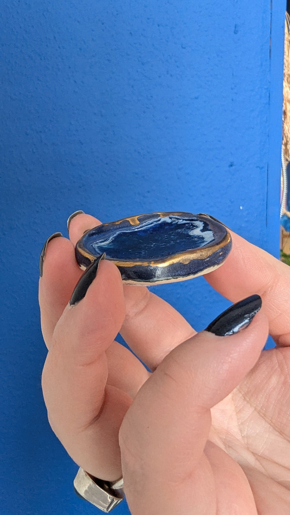 Thumbnail: CERAMIC PENDANTS - with alchemised seaglass