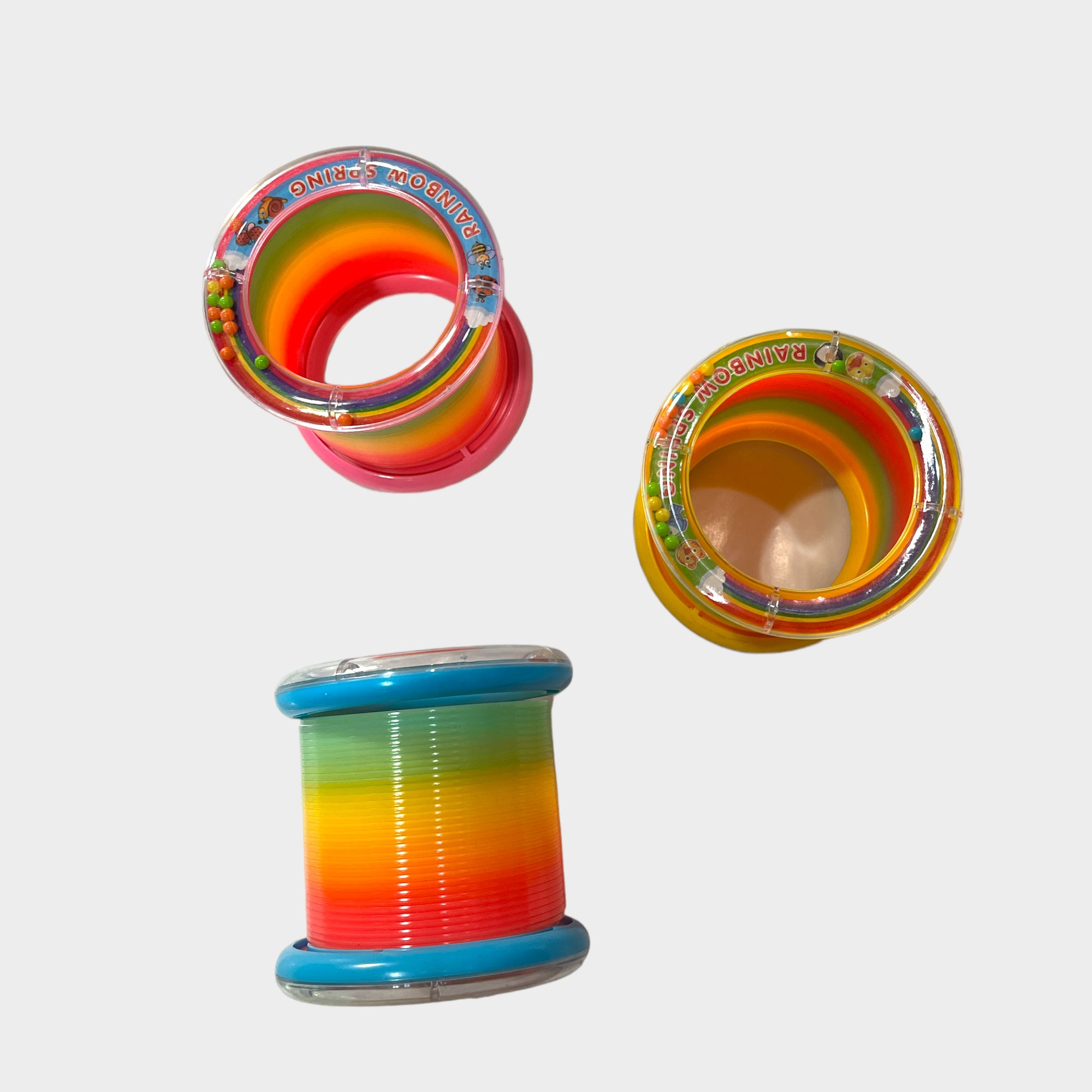 Resorte con pelotitas