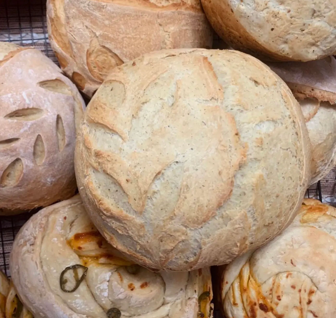 Small Italian Herb Artisan Bread