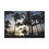 Thumbnail: Palm Tree Silhouette on the Beach at Sunset - Wall Art Canvas Print 