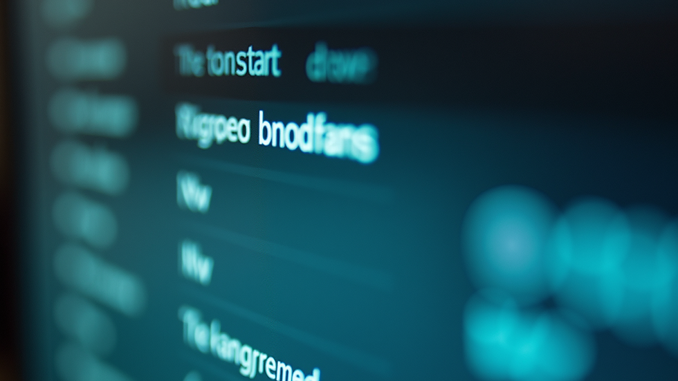Close-up view of a search interface with filters applied to North Korean content