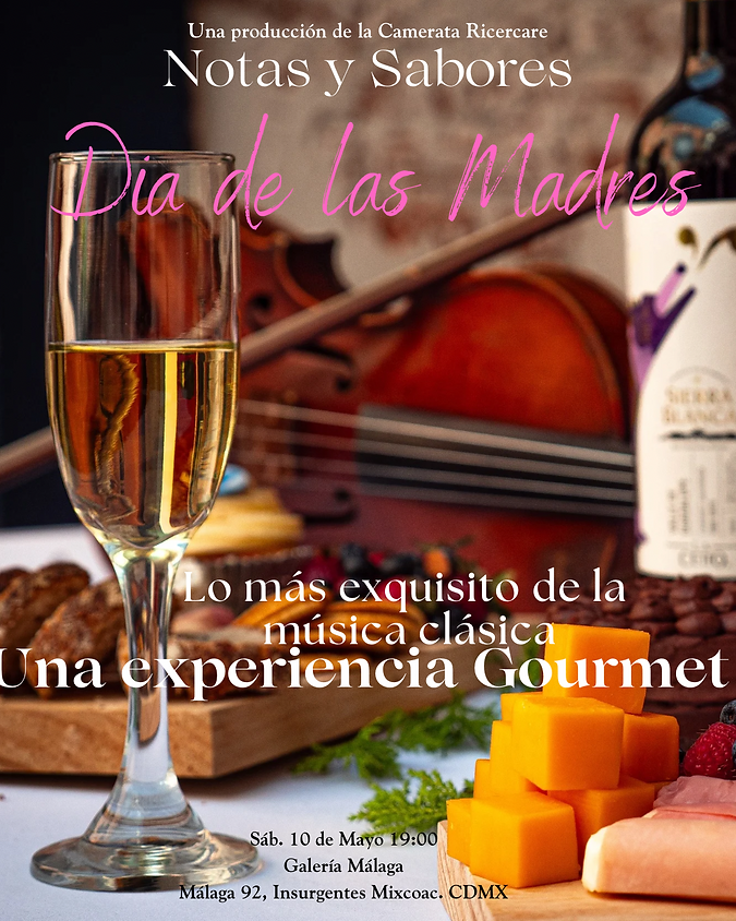 Notas y Sabores: Concierto día de las Madres.