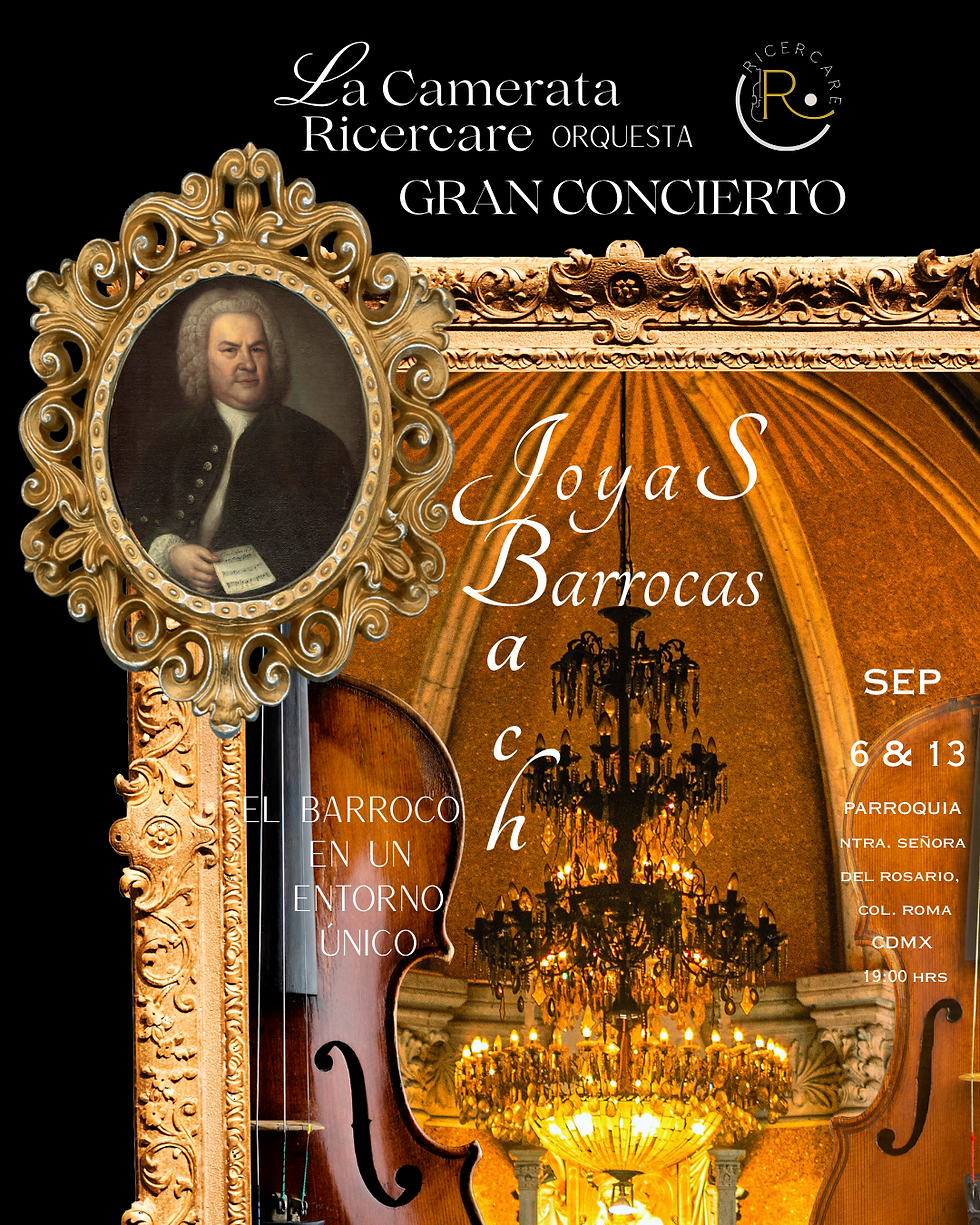 💎Joyas Barrocas - BACH🎻- 13 de Septiembre