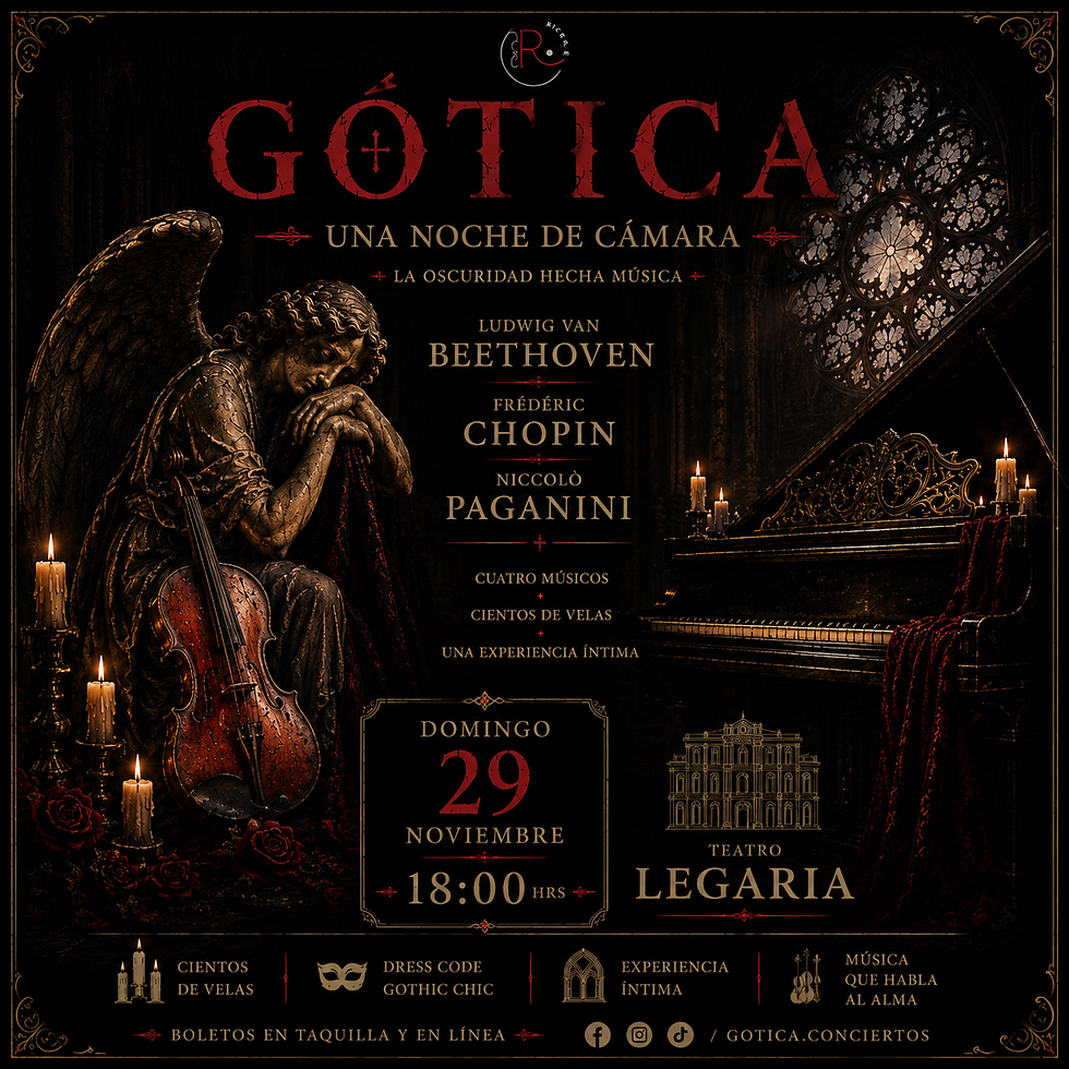 29 NOV: Gótica una noche de música de cámara
