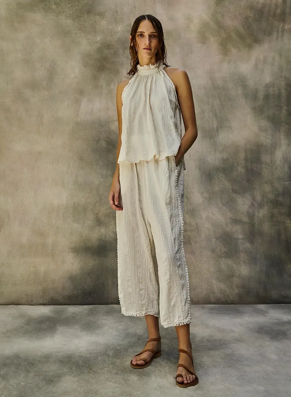 Thumbnail: CHRISTIAN ZEN ENYA PANTS OFF WHITE