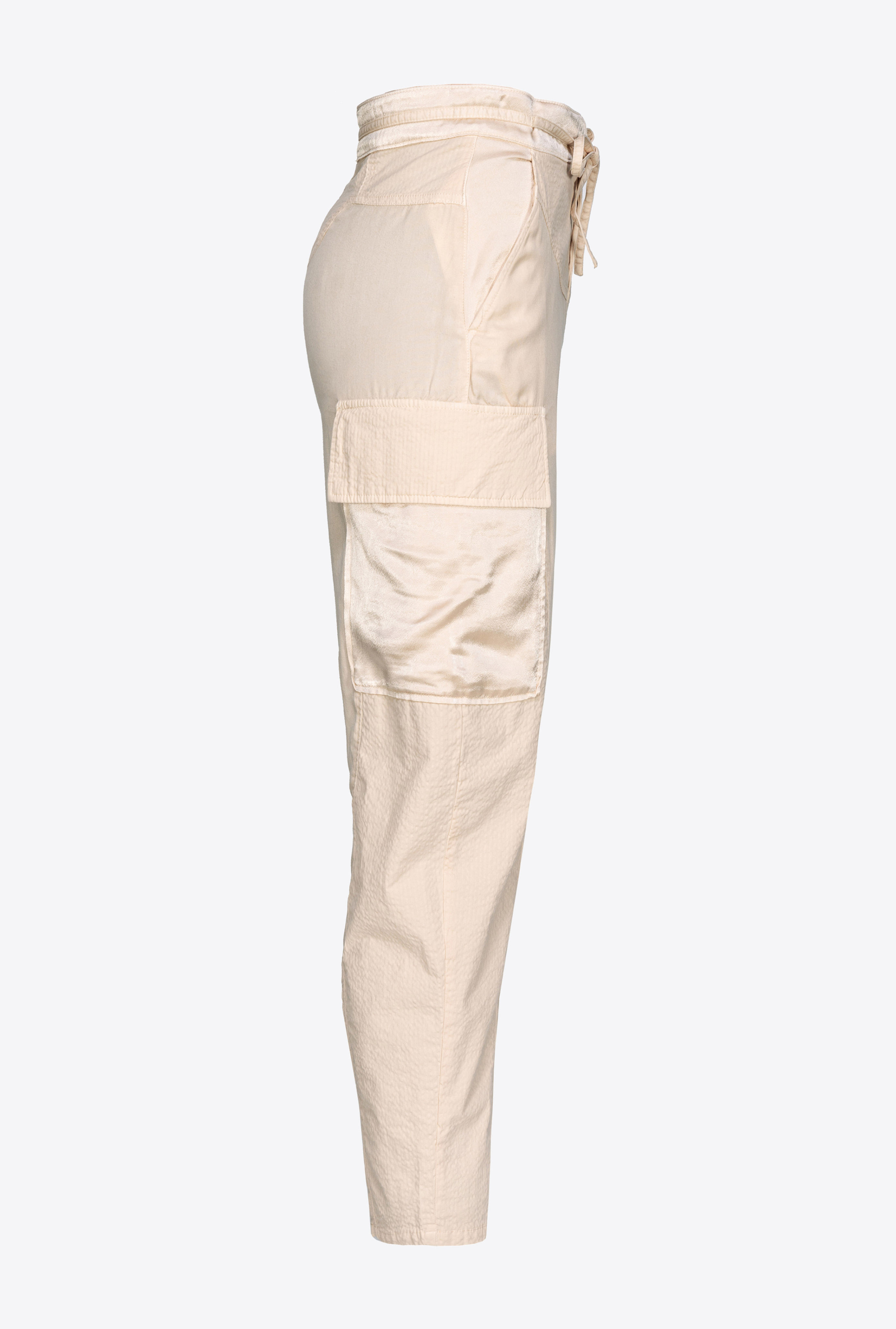 PINKO FLOWING CARGO TROUSERS