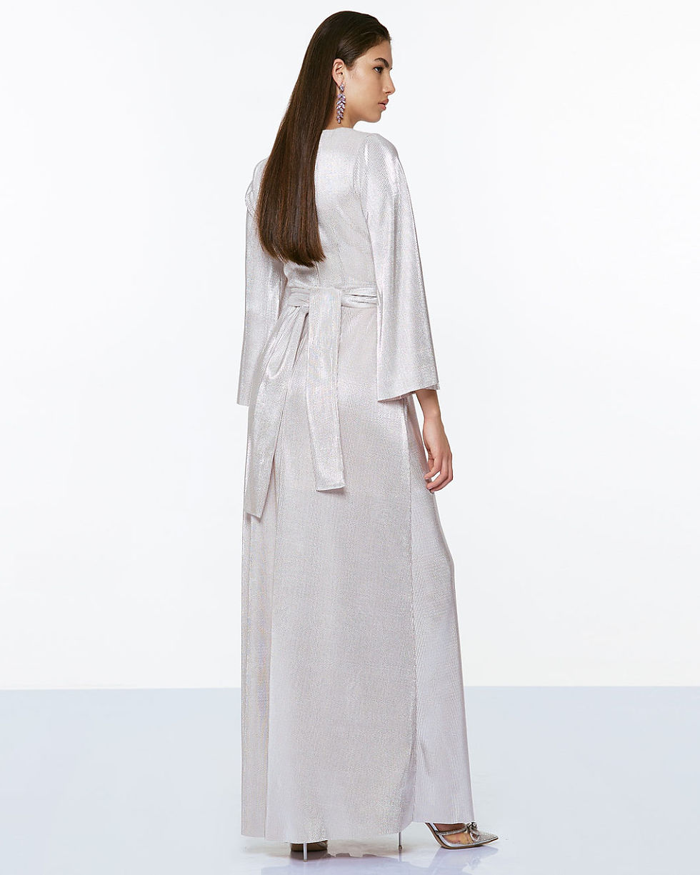 Thumbnail: ACCESS METALIC DRESS WITH BELT