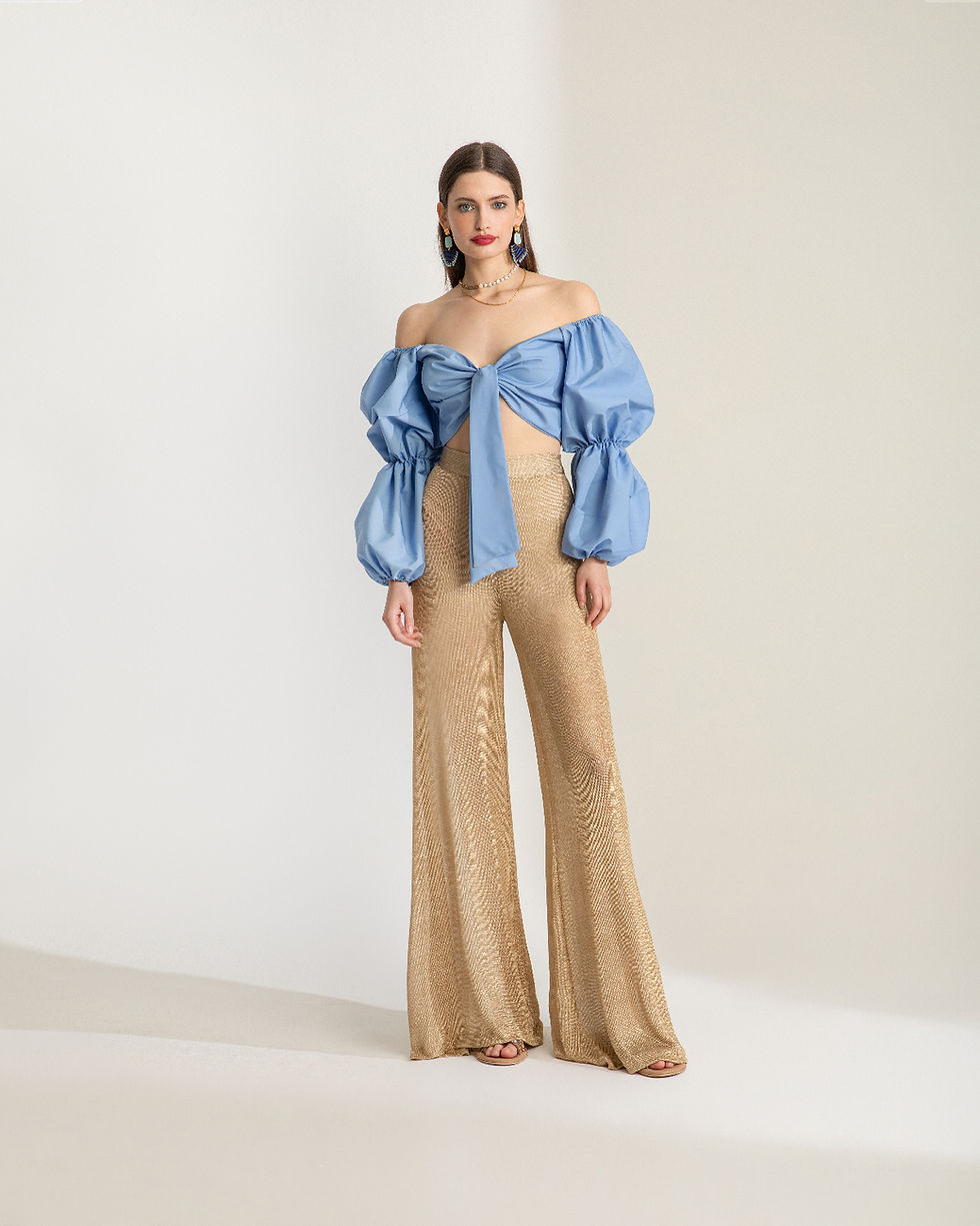 MYA COLLECTION CLEMANTHE TOP