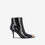 Thumbnail: PINKO NAPPA LEATHER ANKLE BOOTS WITH METAL TOE