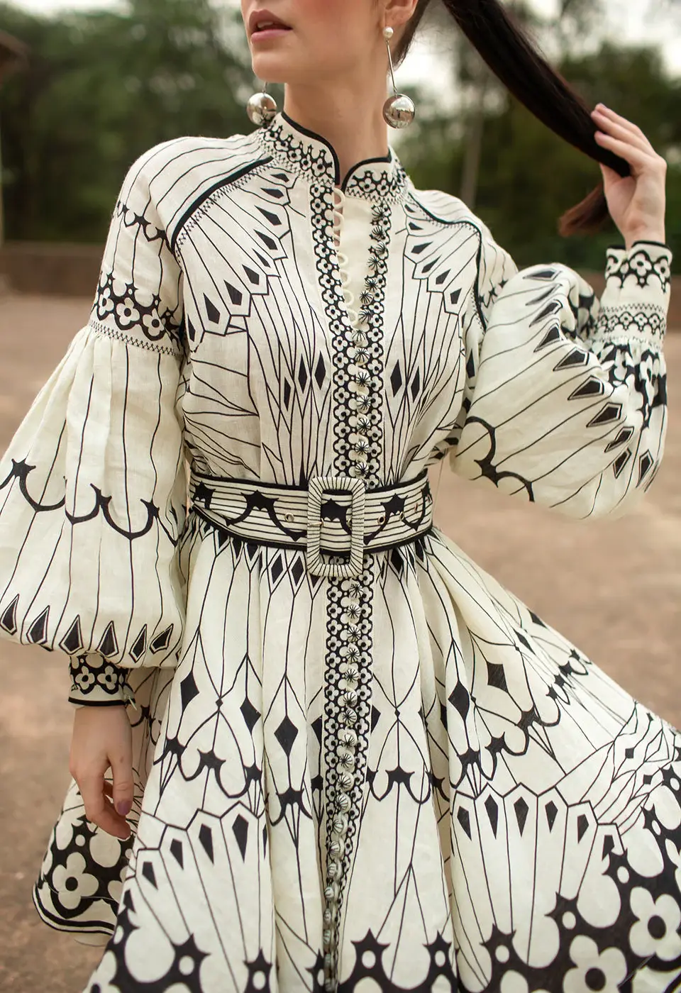 Thumbnail: SCARLETT POPPIES PERNILLA SHORT DRESS