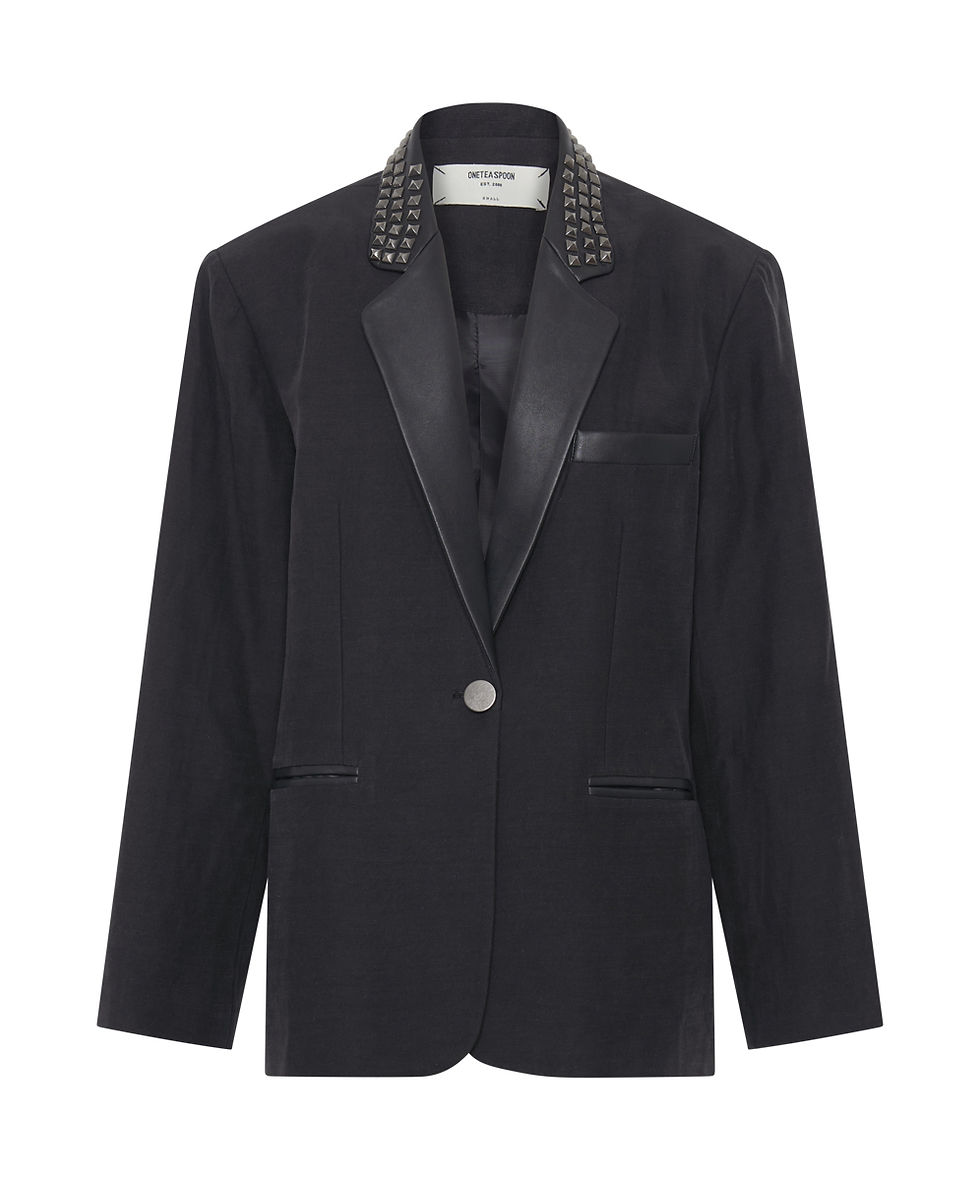 Thumbnail: ONE TEASPOON BLAZER WITH STUDDED COLLAR