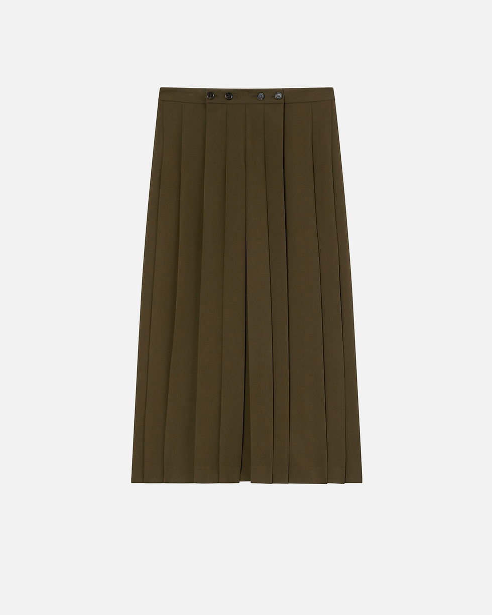 Thumbnail: PINKO LONG SKIRT WITH PLEATING