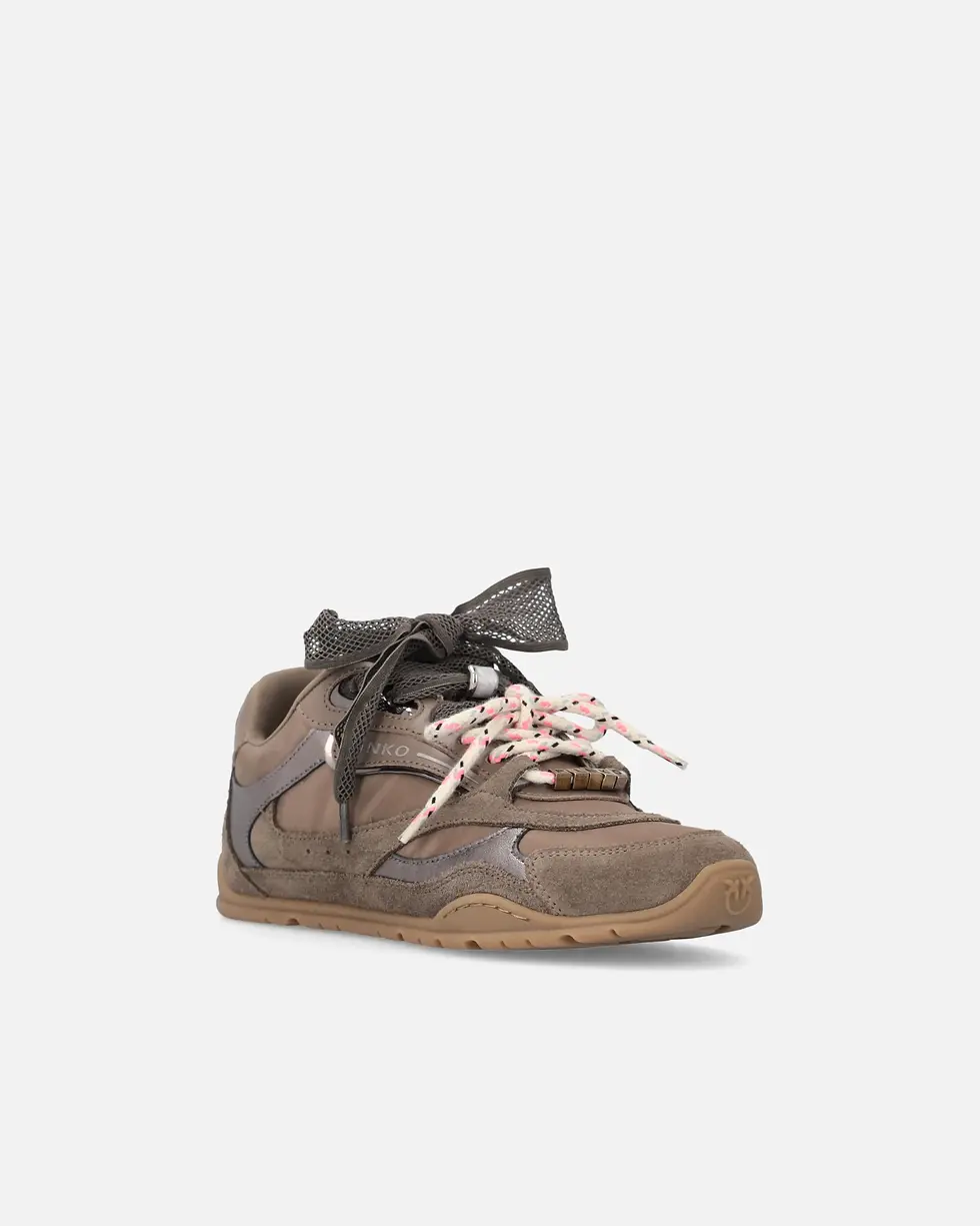 Thumbnail: PINKO SNEAKERS WITH DOUBLE LACES AND LOGO DETAILS