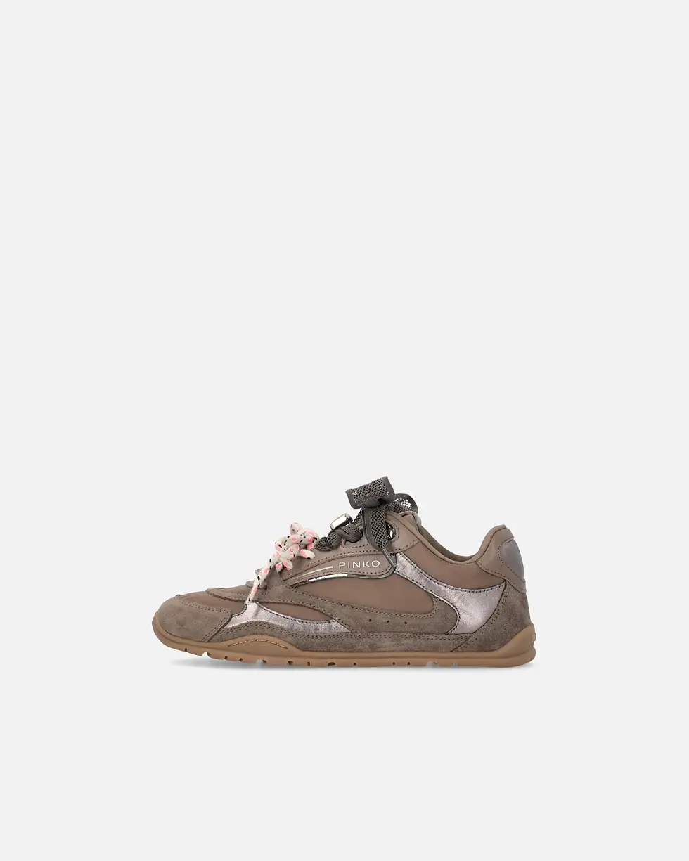 Thumbnail: PINKO SNEAKERS WITH DOUBLE LACES AND LOGO DETAILS