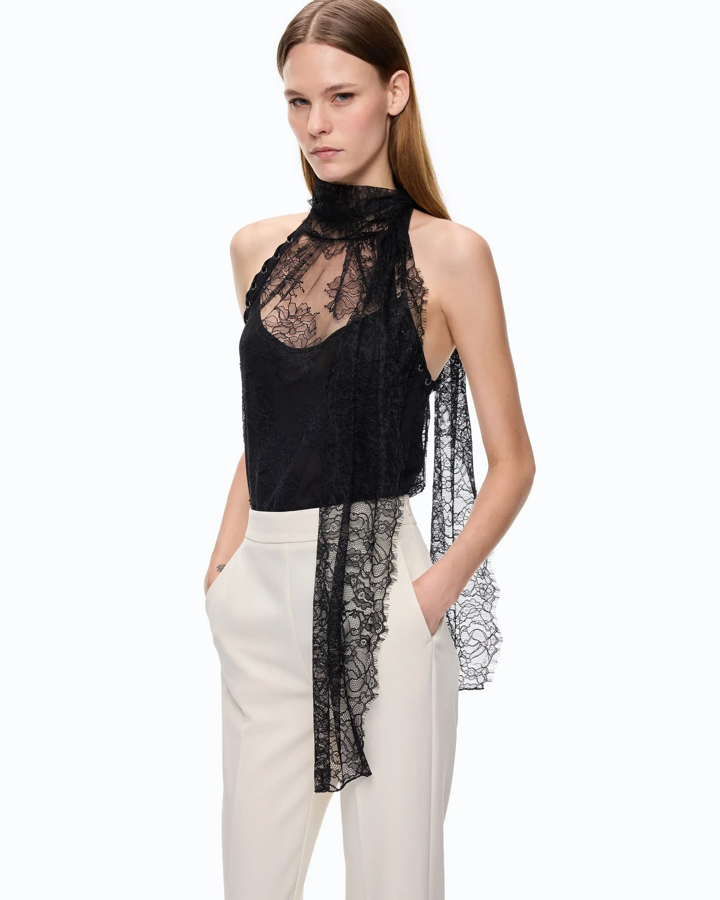 PINKO OPEN BACK TOP