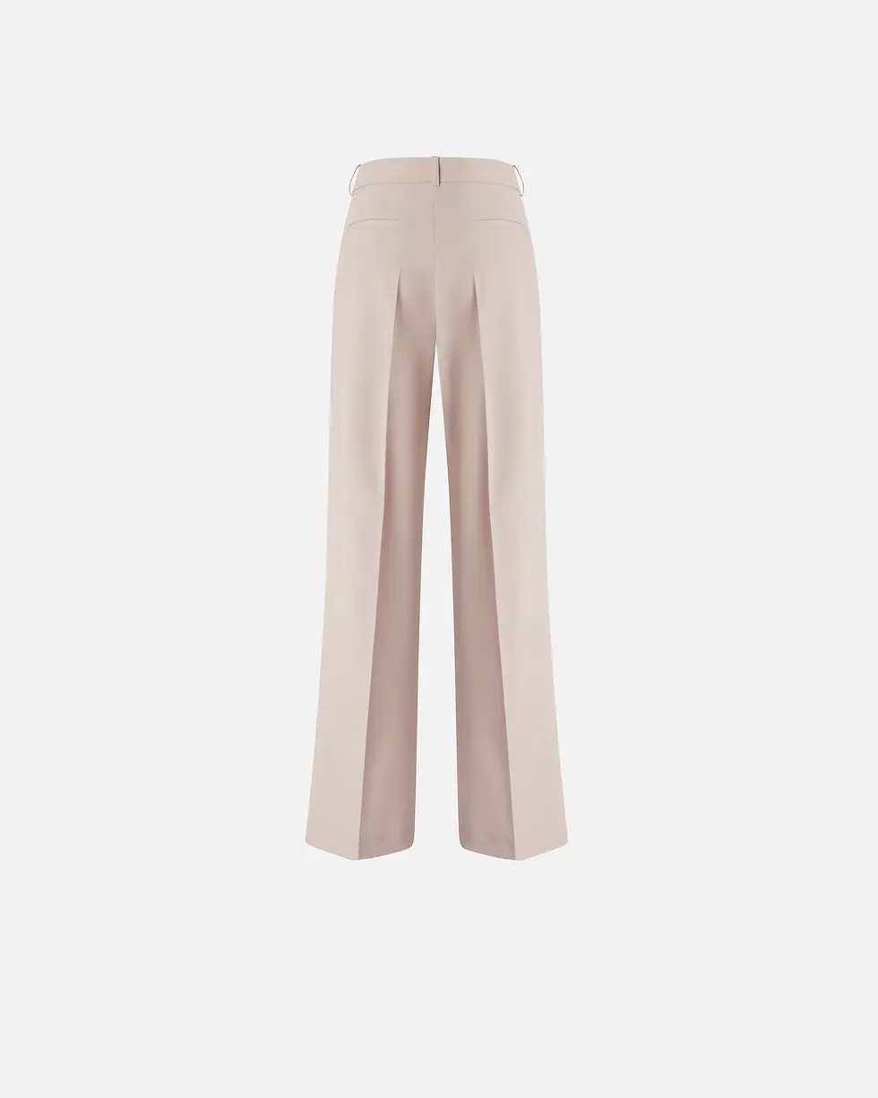 Thumbnail: PINKO FLOWING TROUSERS WITH PRESSED PLEAT