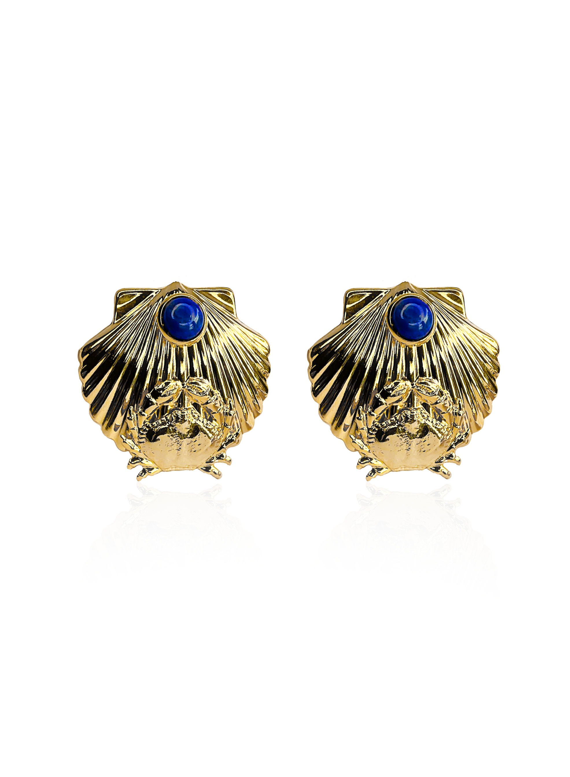 OCEANE LAPIS EARRINGS