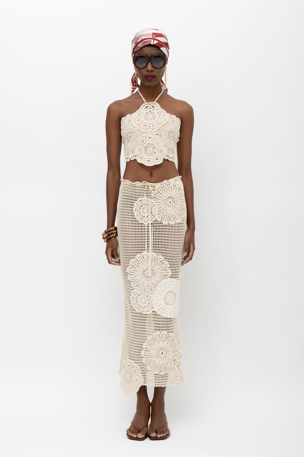 Thumbnail: MALLORY AMANI BEIGE TOP