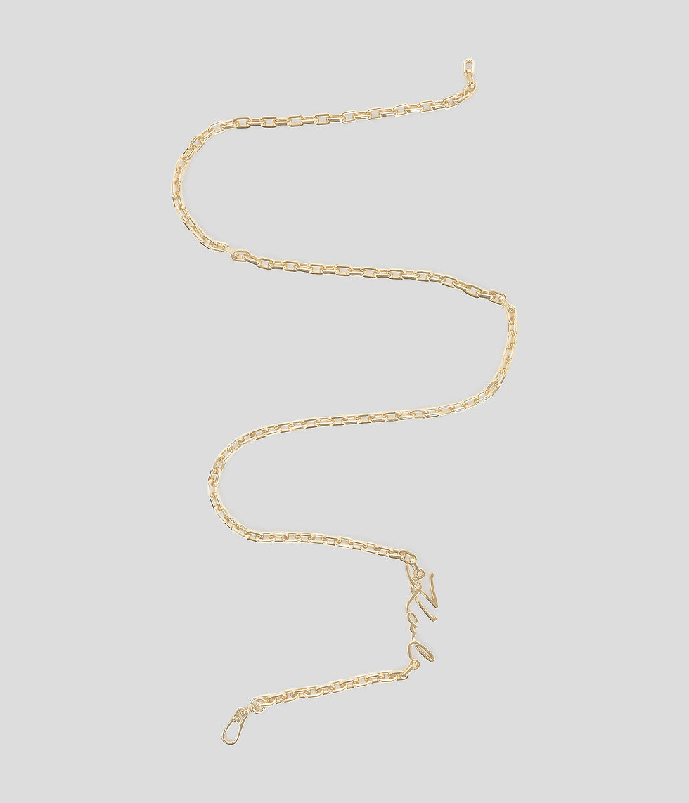 KARL LAGERFELD K/SIGNTURE CHAIN BELT