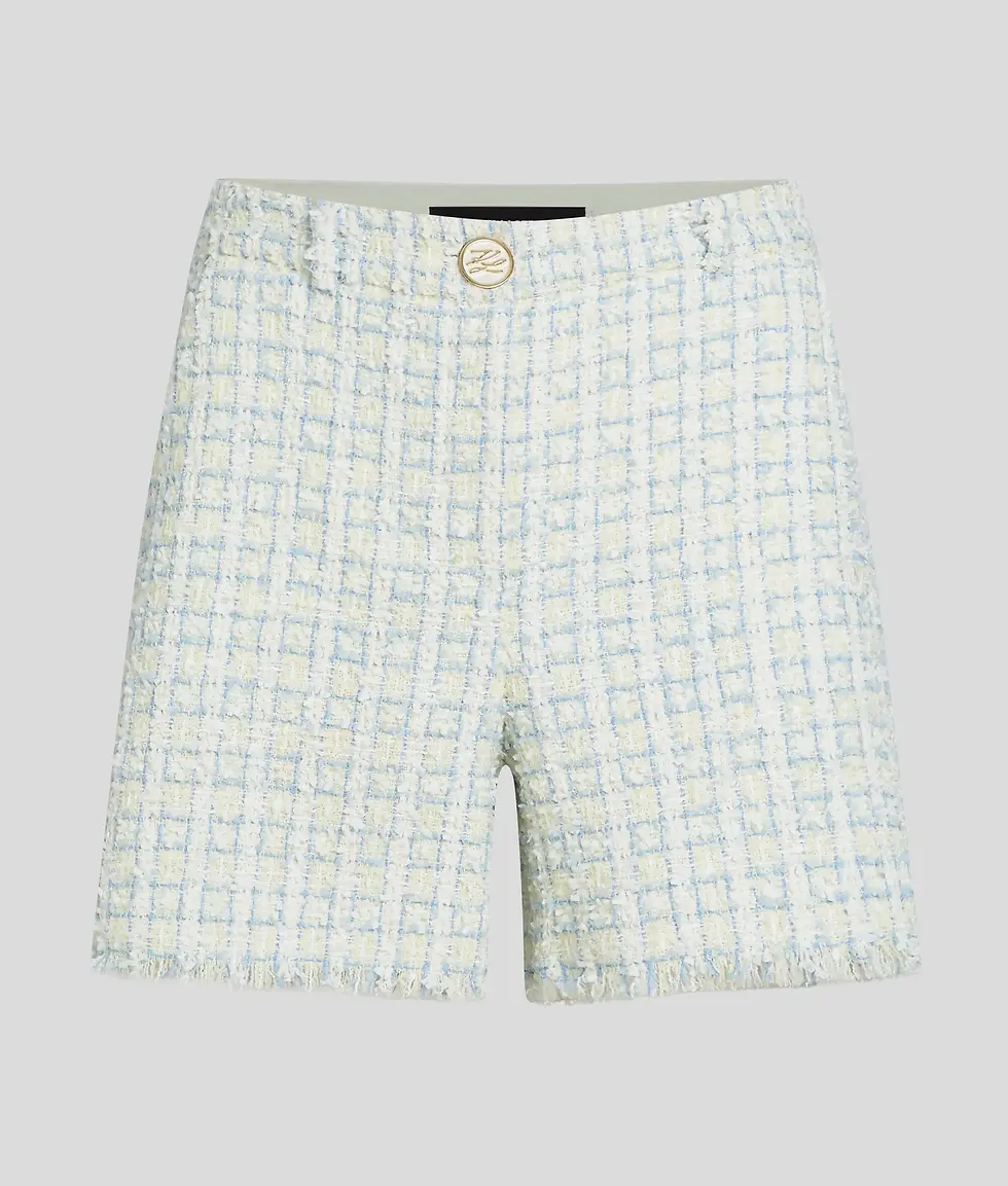 Thumbnail: KARL LAGERFELD BOUCLE SHORTS