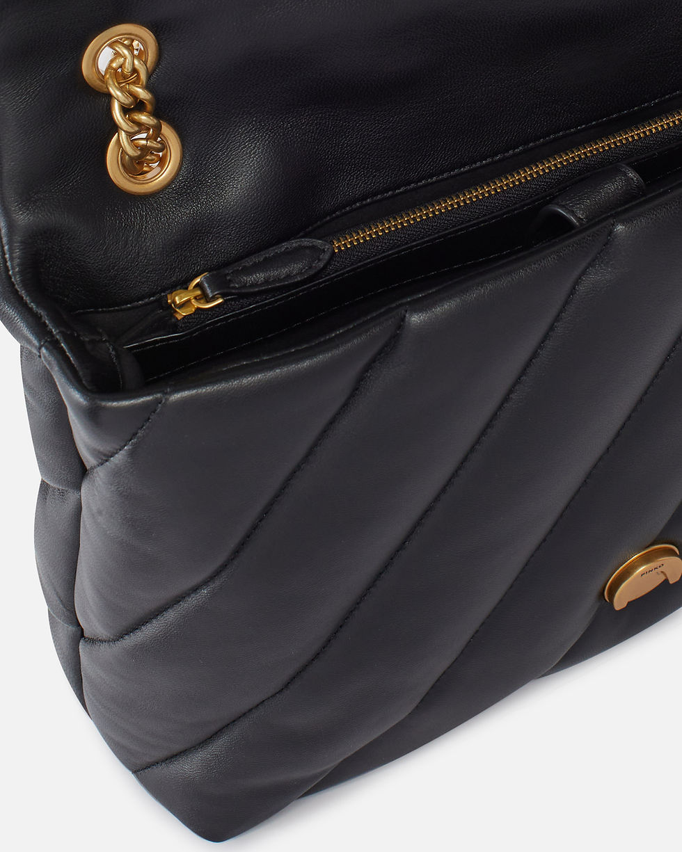 Thumbnail: PINKO BIG LOVE BAG PUFF MAXI QUILT