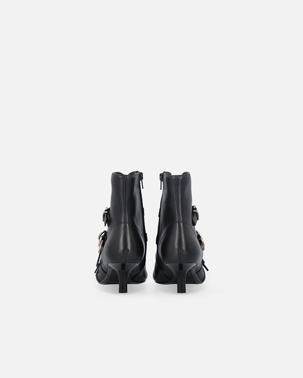 Thumbnail: PINKO BOOTIES WITH STRAPS