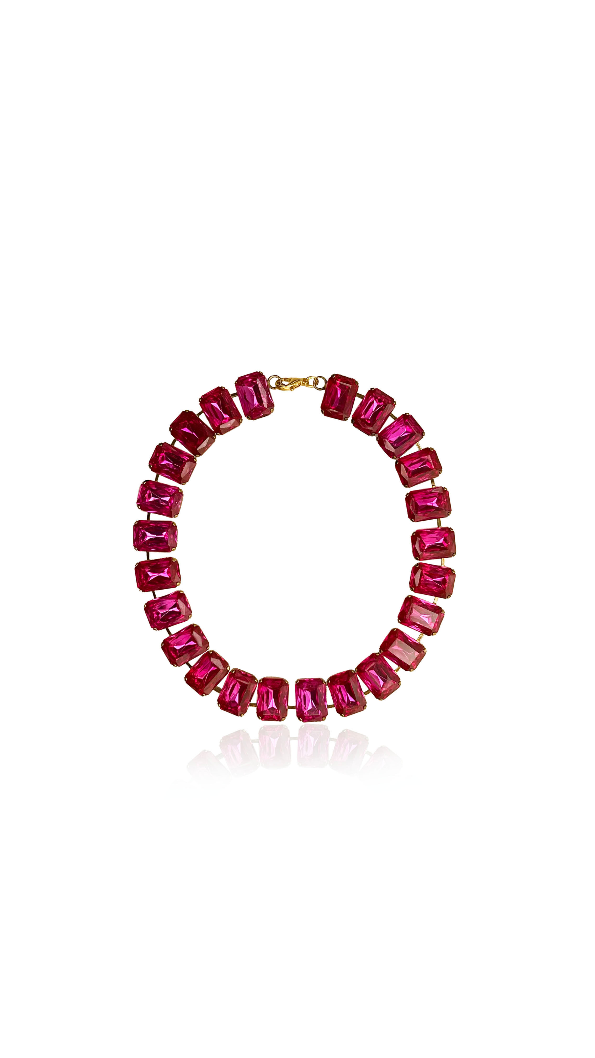 THEMIS FUSCHIA NECKLACE