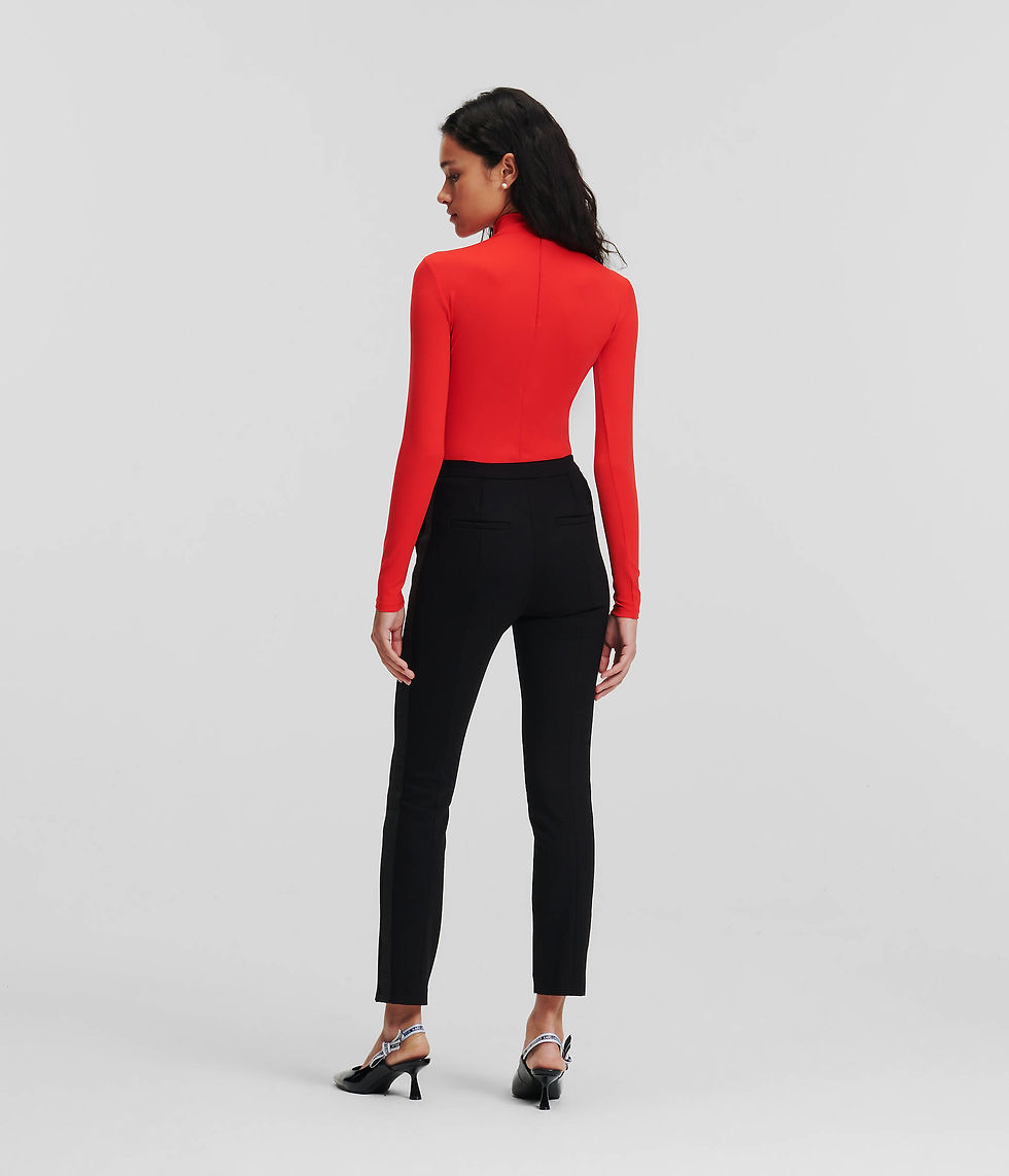 Thumbnail: KARL LAGERFELD KL LOGO TURTLENECK TOP