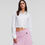 Thumbnail: KARL LAGERFELD CROPPED POPLIN SHIRT
