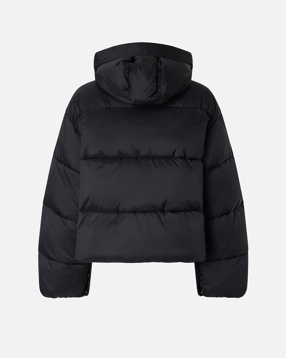 Thumbnail: PINKO TECHNICAL CANVAS JACKET WITH HOOD