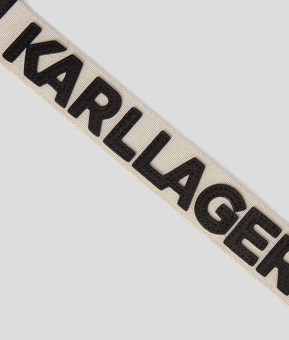 Thumbnail: KARL LAGERFELD K/CIRCLE SHOULDER STRAP 245W3810
