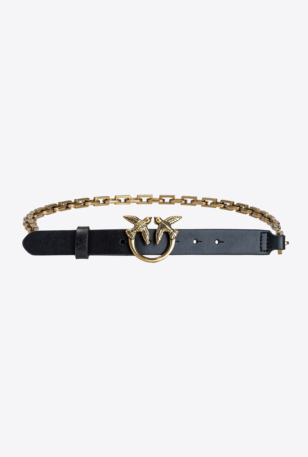 PINKO LOVE BIRYDS BELT WITH CHAIN 1H212